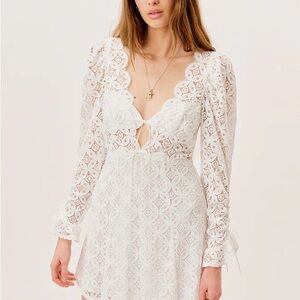 For Love & Lemons Charmaine Mini Dress